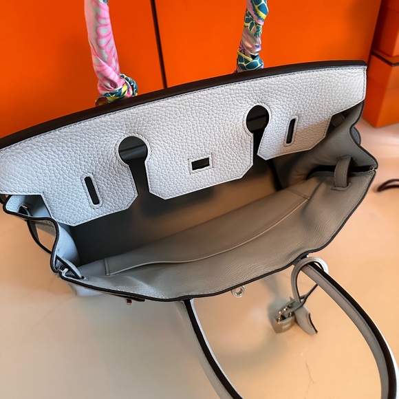 🎊HERMES Birkin 30 Bleu Pale - Picture 10 of 12